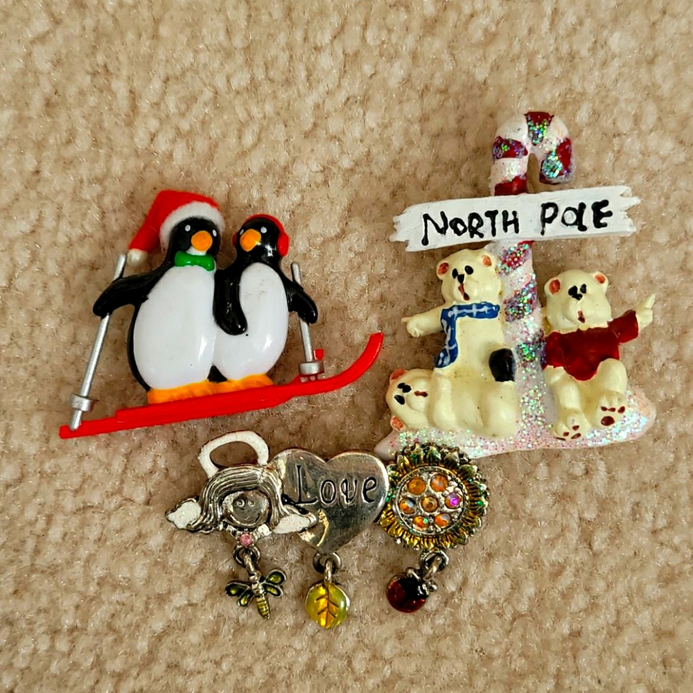 Christmas Pins! Plus another